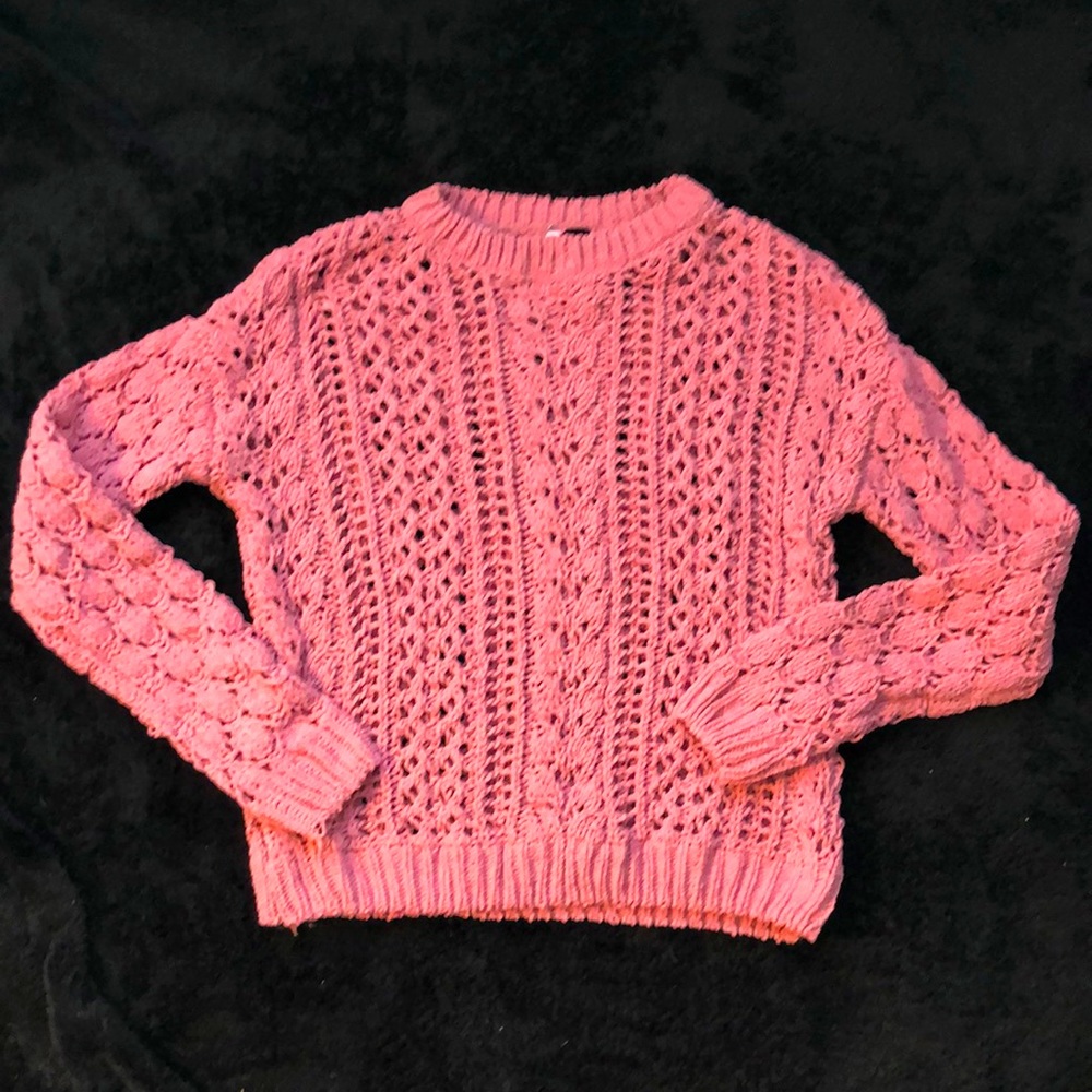 Pink Sweater
